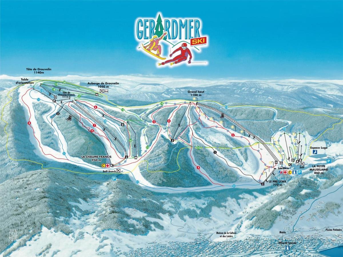 Le Montagnard Appartement Gérardmer Buitenkant foto